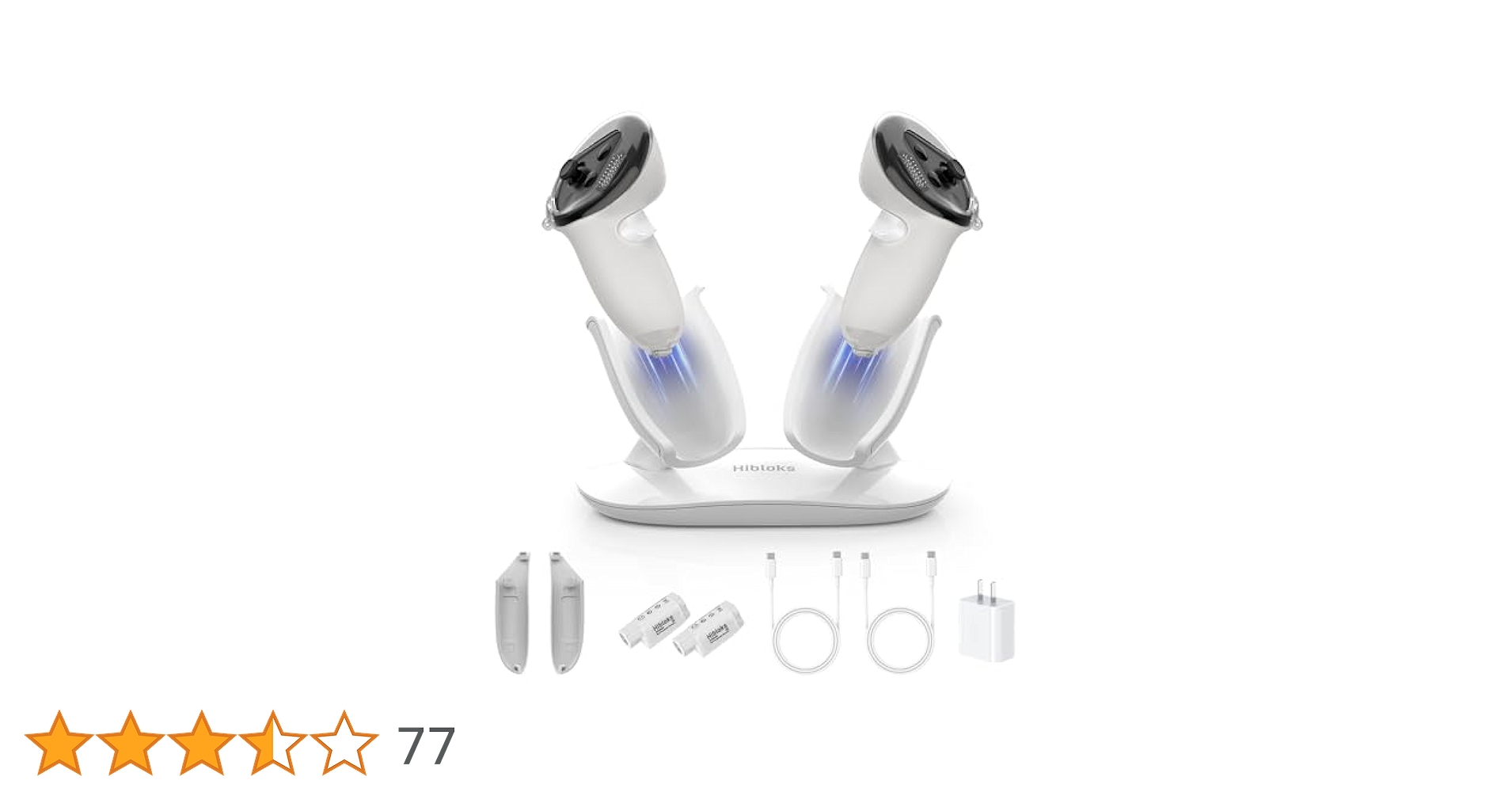 【美品】 Quest 3 + 充電コード＆グリップ＆バッテリー付き Amazon.co.jp: Maecker 充電コントローラーグリップ Quest 3S 用
